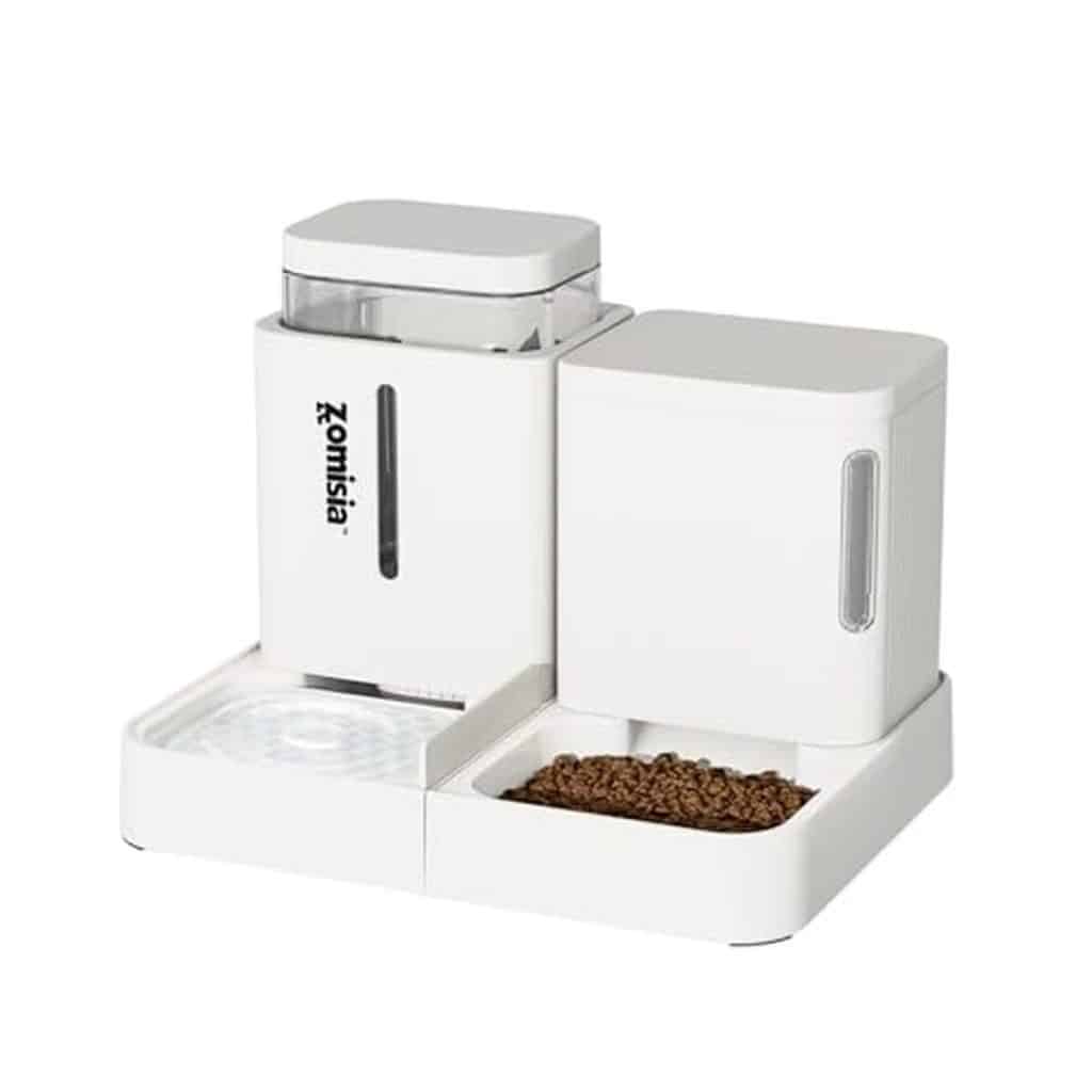 Test : mangeoires et distributeurs Zomisia Gravity pour animaux