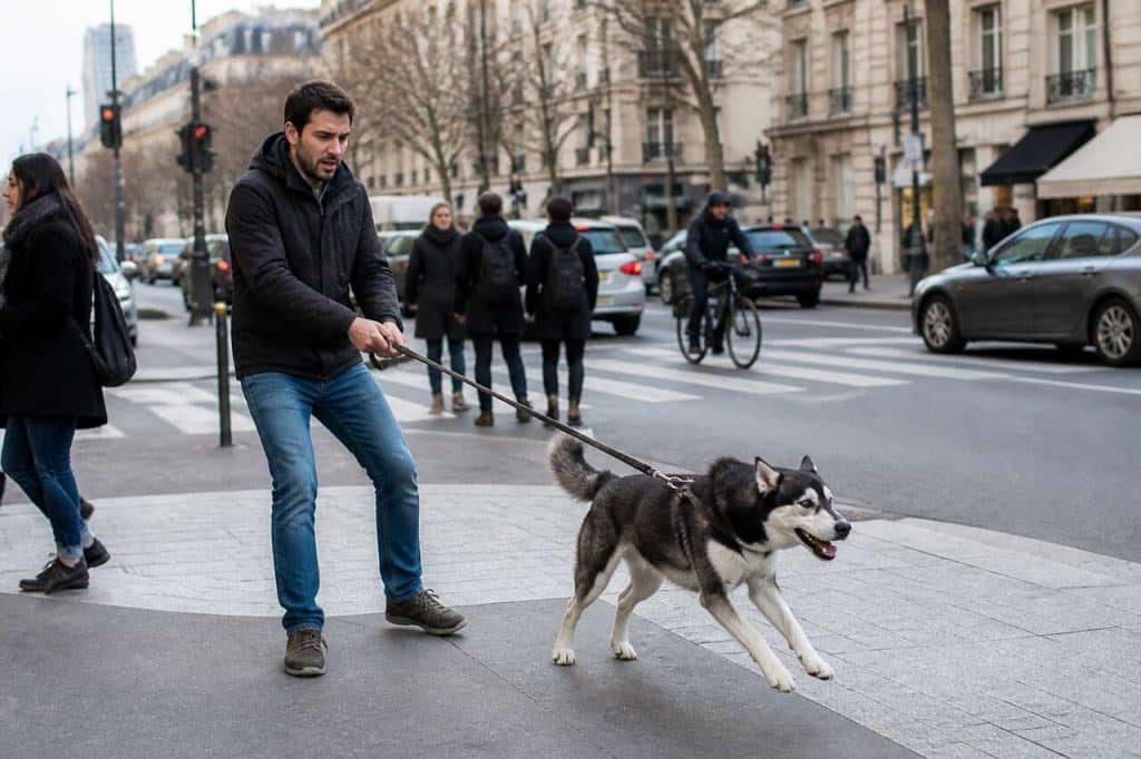 Chien qui tire en laisse : que faire ?