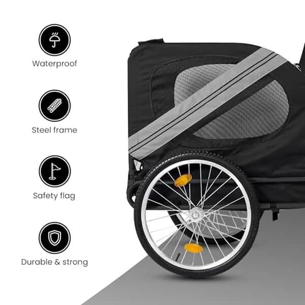 Découvrez notre test détaillé de la remorque vélo Outbee 2-en-1 : une poussette pliable pour chiens jusqu'à 35 kg. Avantages, inconvénients et recommandations.