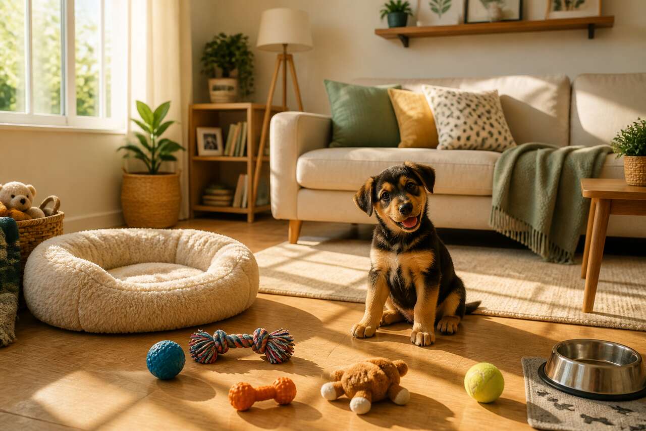 Préparer la maison pour l'arrivée du chiot