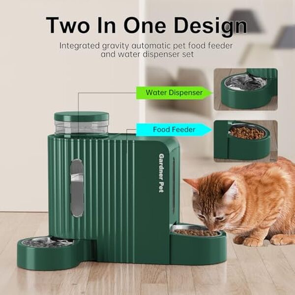 Découvrez le distributeur 2 en 1 Gardner Pet pour chats : nourriture et eau en continu. Test complet, avis et conseils pour choisir le meilleur accessoire pour votre félin.