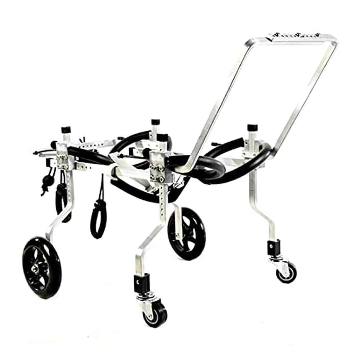 Test du fauteuil roulant pour chien Kroity, chariot de rééducation ajustable