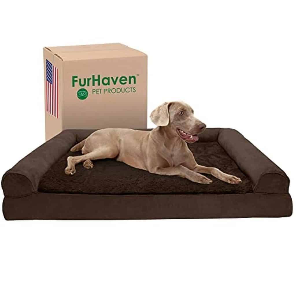 Test du lit pour chien FurHaven mousse de gel rafraîchissant XXL
