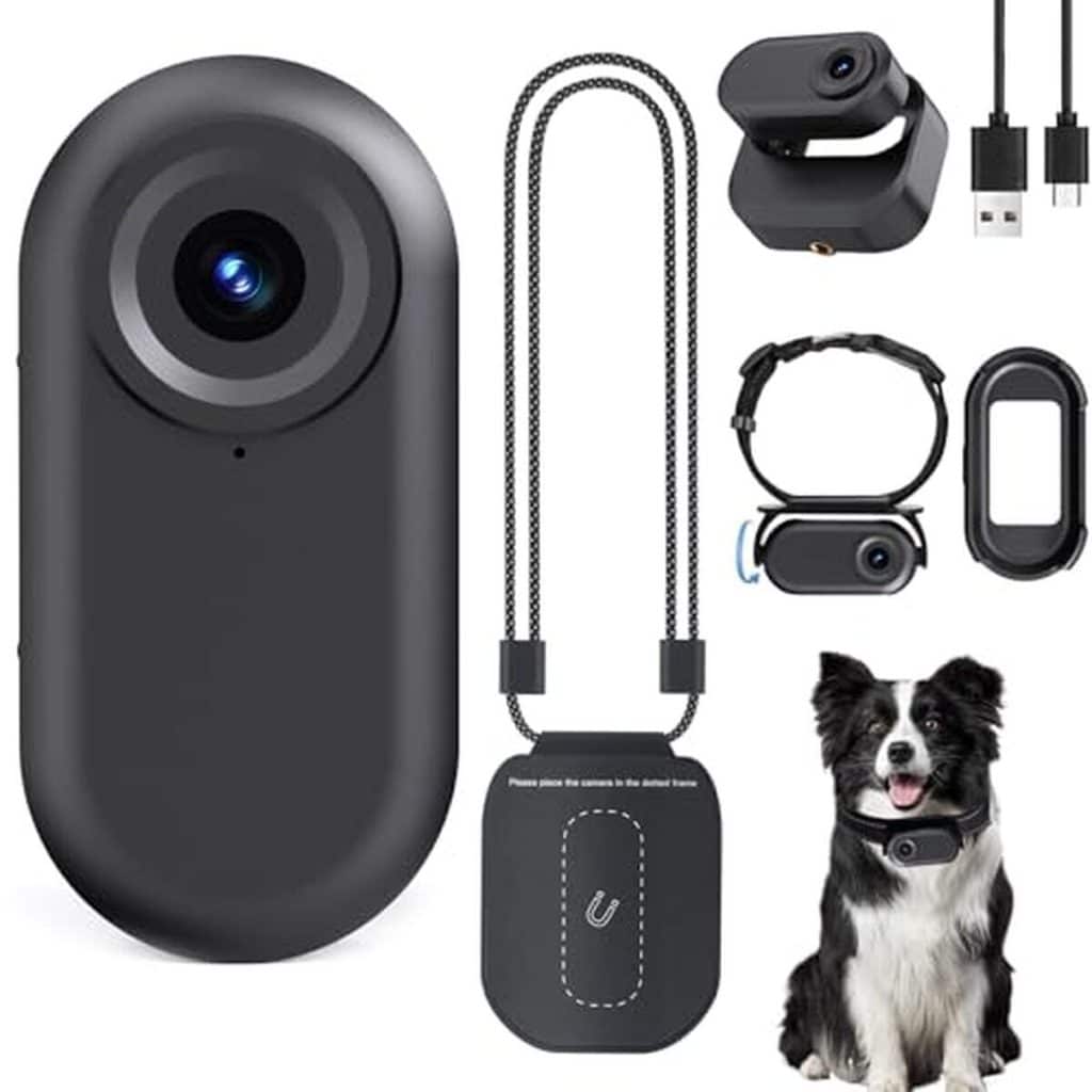 Test ZOMFOM mini caméra 1080p pour le corps et les animaux de compagnie