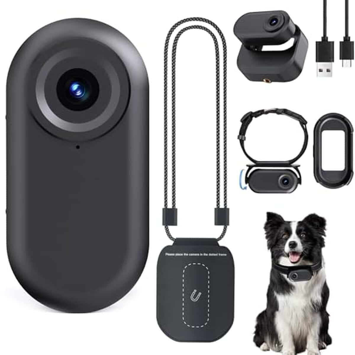 Test ZOMFOM mini caméra 1080p pour le corps et les animaux de compagnie