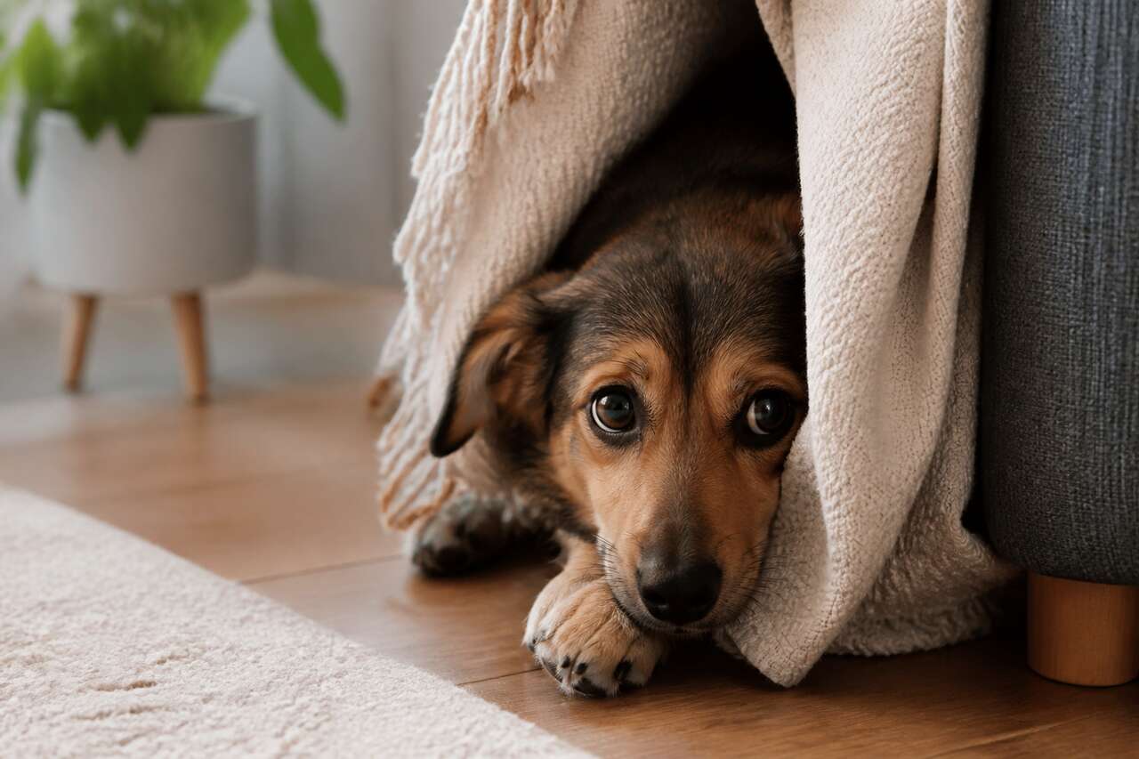 Comment éduquer un chien peureux ?