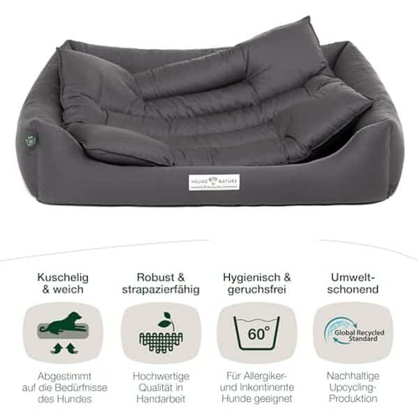 Découvrez notre test complet du lit écologique Hound & Nature Bern XL : matériaux durables, confort optimal et design élégant pour les grands chiens. 