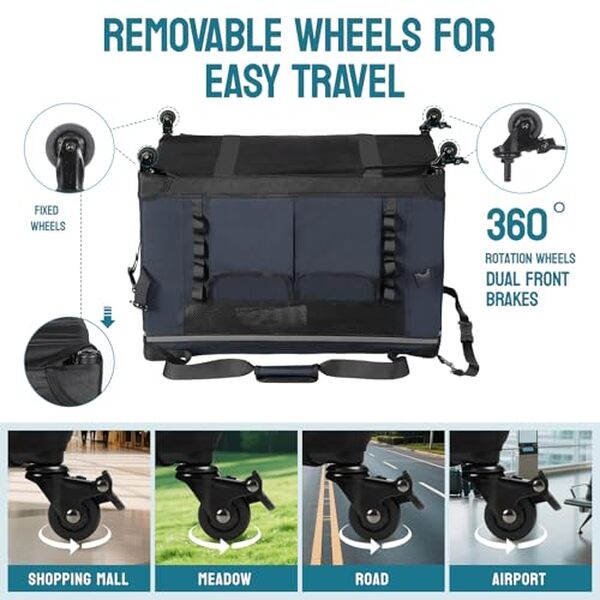 Découvrez notre test détaillé du sac de transport PEGIC pliable à roues pour animaux : caractéristiques, avantages et avis pour bien choisir votre accessoire de transport. 