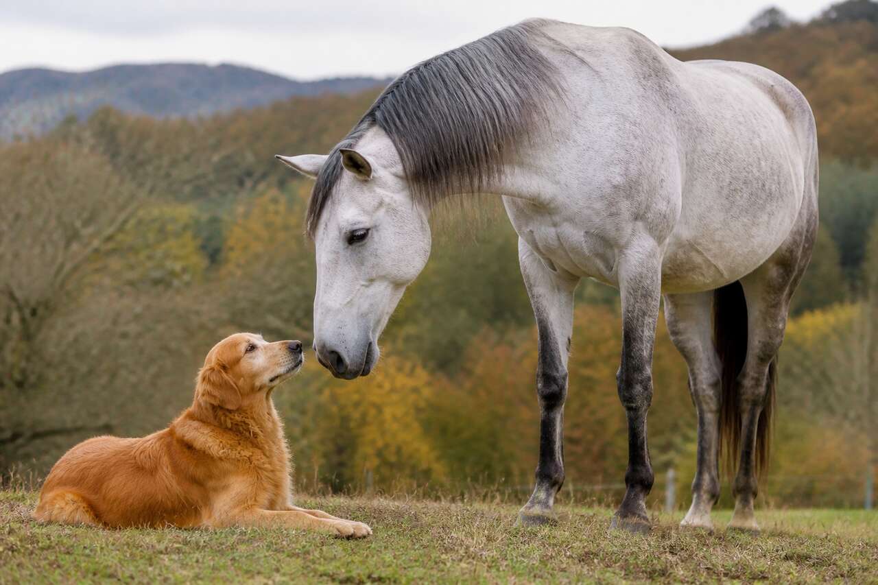 Cohabitation chiens et chevaux : astuces et conseils