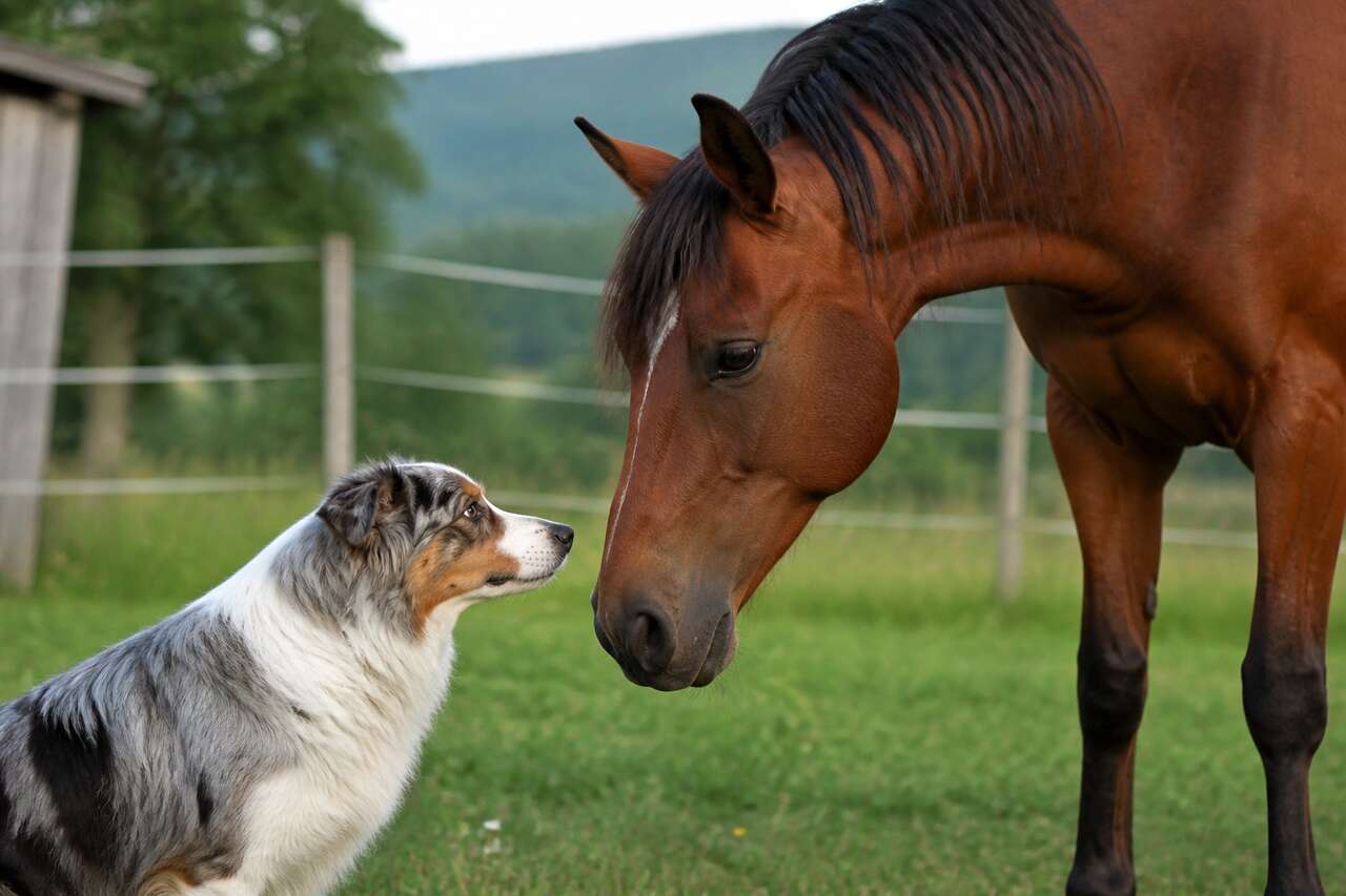 Pourquoi chiens et chevaux se comprennent mal