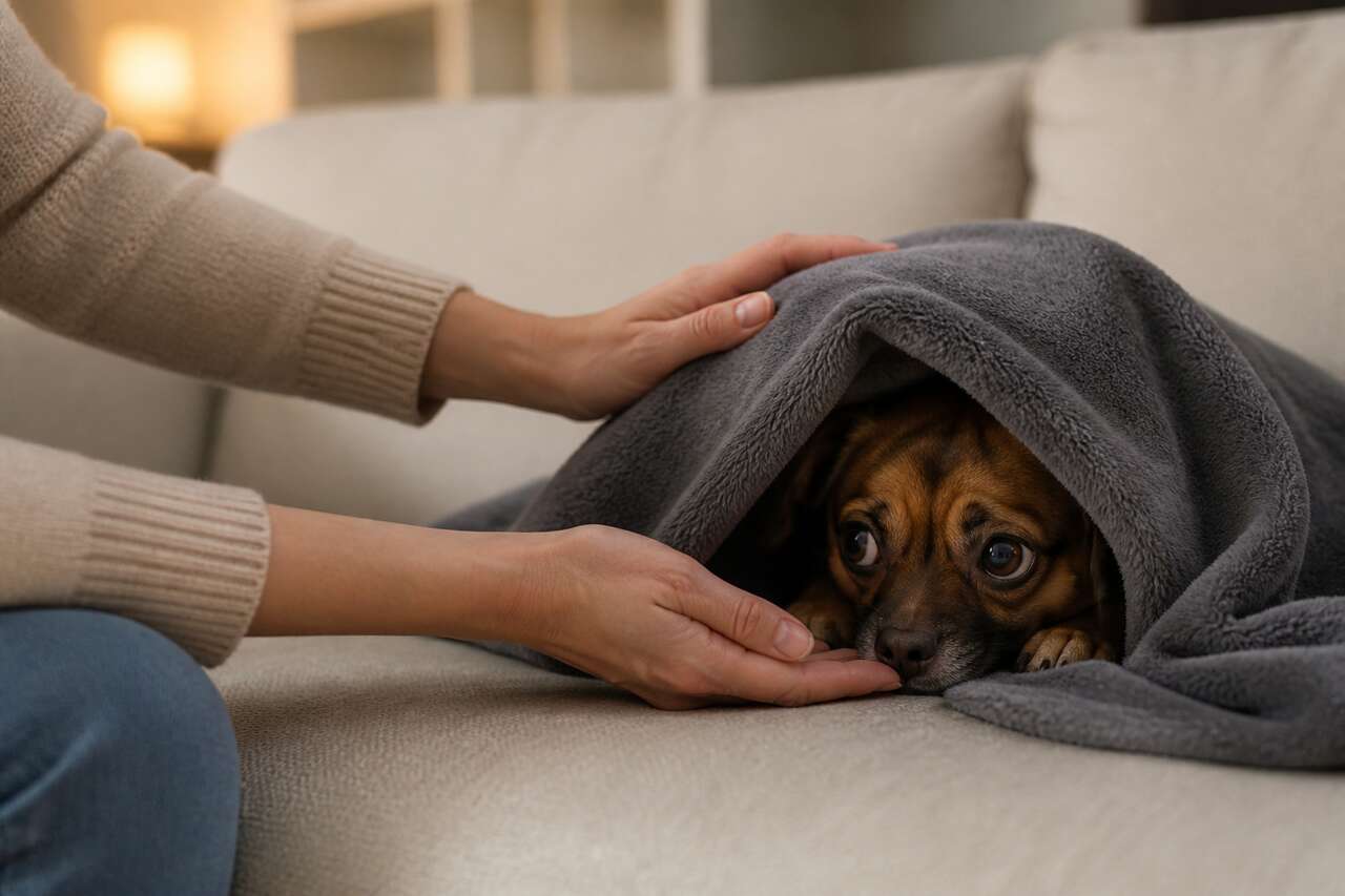 Peur chez le chien: &eacute;motion normale ou probl&egrave;me &agrave; traiter